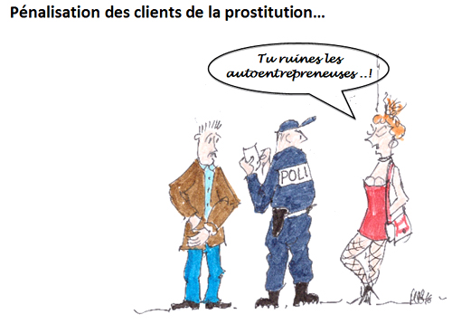 amende pour clients prostituées