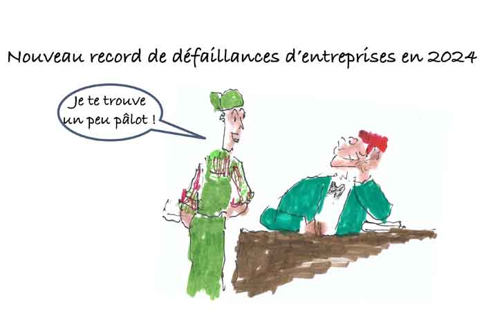 Les clés du social : Niveau record des défaillances d'entreprises en 2024