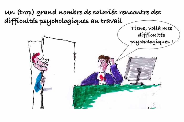 Les clés du social : Un (trop) grand nombre de salariés rencontre des difficultés psychologiques au travail