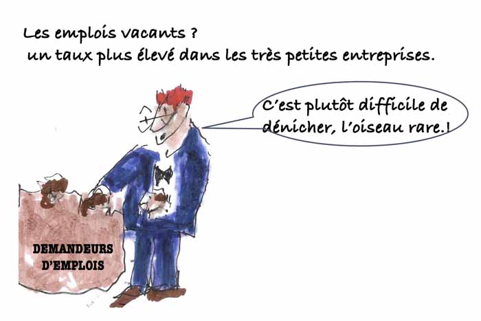Les clés du social : Les emplois vacants, un taux plus élevé dans les très petites entreprises