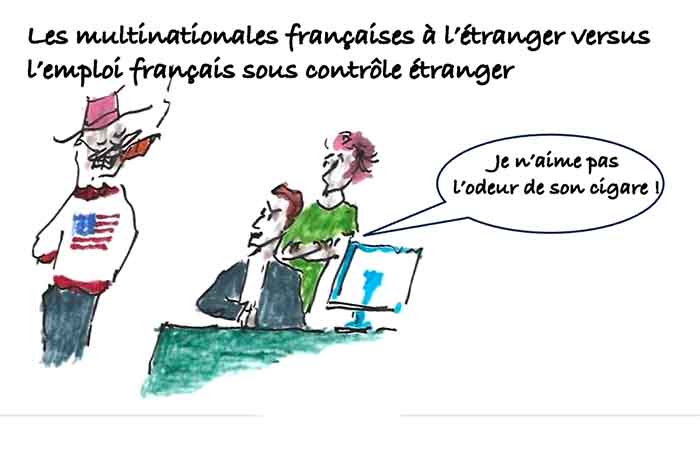 Les clés du social : Les multinationales françaises à l'étranger versus l'emploi français sous contrôle étranger