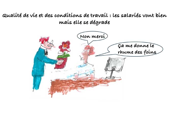 Les clés du social : Qualité de vie et des conditions de travail : les salariés vont bien mais ça se dégrade