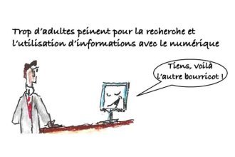 Les clés du social : Trop d'adultes peinent pour la recherche et l'utilisation d'informations avec le numérique
