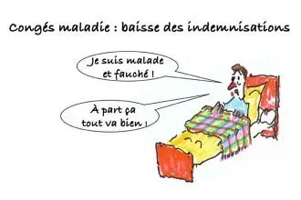 Les clés du social : Congés maladie : baisse des indemnisations